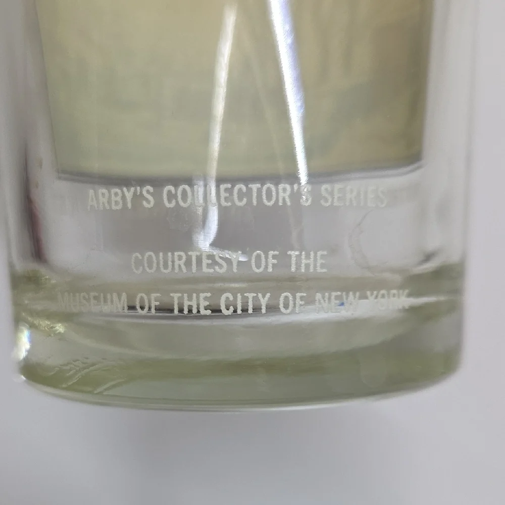 Vintage 1981 Arbys Scenic Glass Tumbler Set
